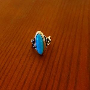 Turquoise and Silver ring